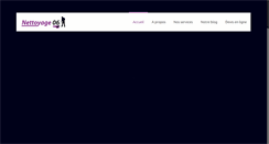 Desktop Screenshot of nettoyage06.com